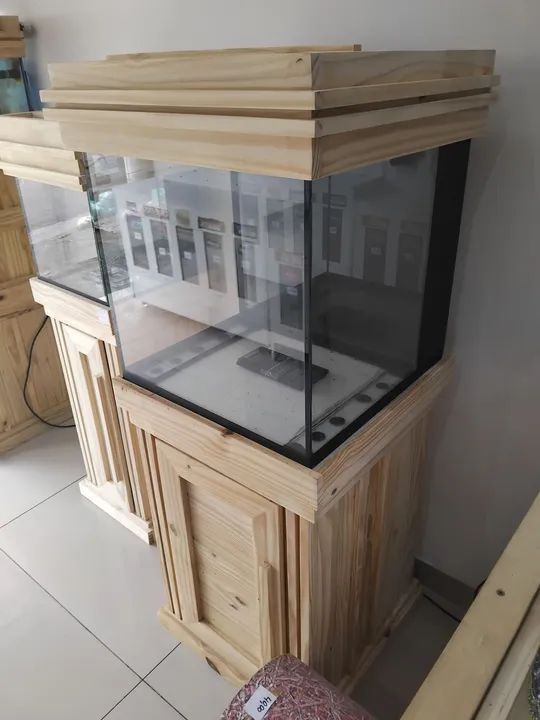 AQUÁRIO CUBO COM SUMP TRASEIRO  - Foto 3