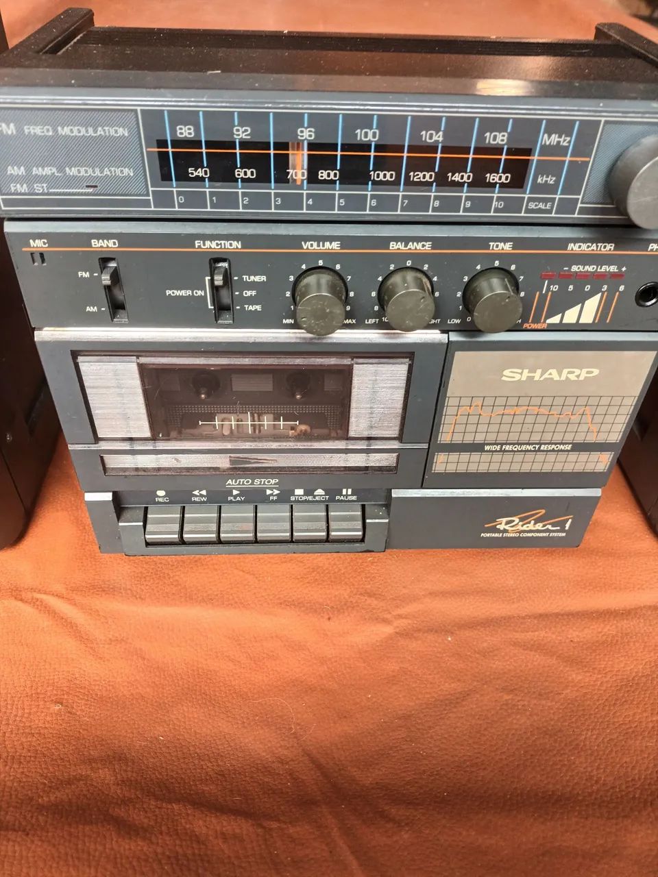 Rádio Vintage Sharp 