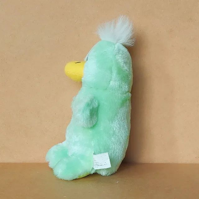 brinquedo - pelúcia ave verde (usada) - Foto 2