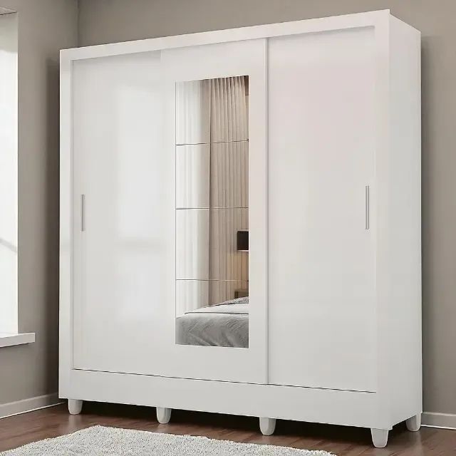 Guarda Roupa Ravel Branco (gett moveis)