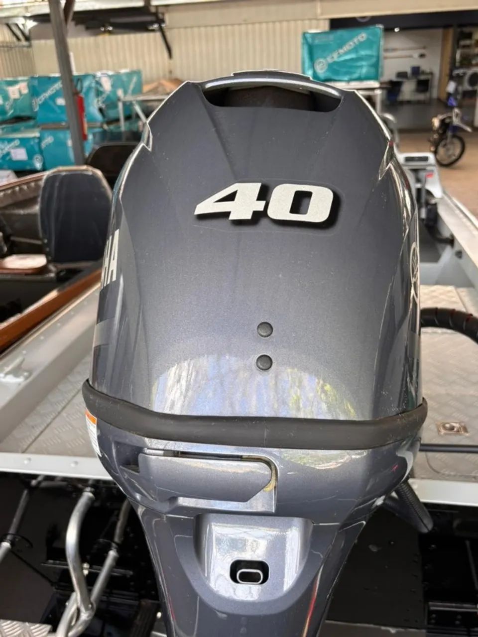 Motor Yamaha 40hp 4T em 48x com entrada - Barcos e aeronaves - Asa