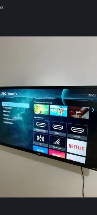 TV Roku Smart 4K 43 polegadas  - Foto 3