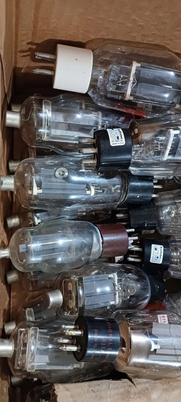 Lote de valvulas eletrônicas 811A mais de 24 unidades leia - Foto 3