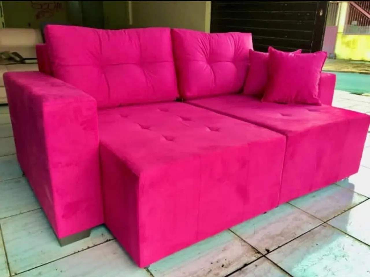 Sofá de retrátil Rosa