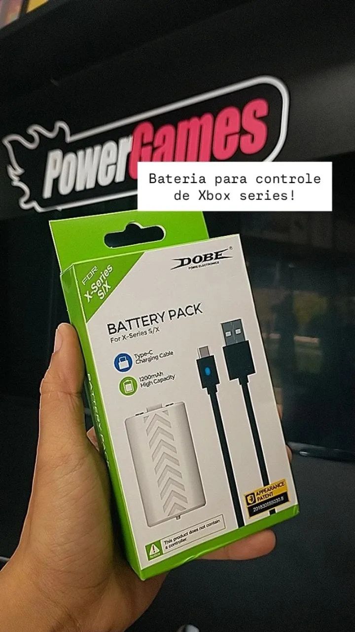 BATERIA PARA CONTROLES DE XBOX SERIES - NOVA