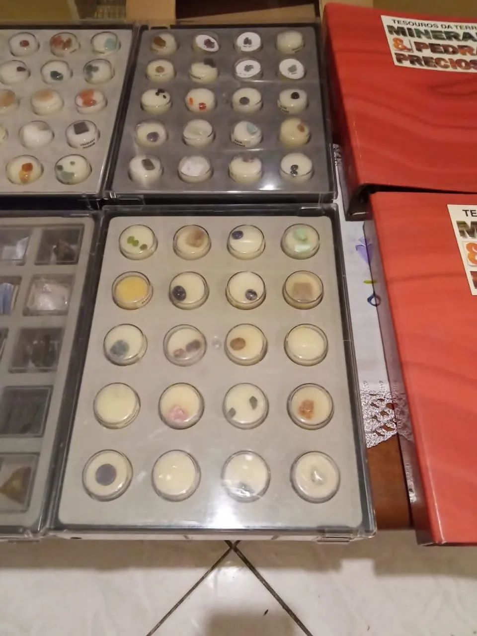 Coleção tesouros da terra minerais e pedras preciosas  - Foto 3
