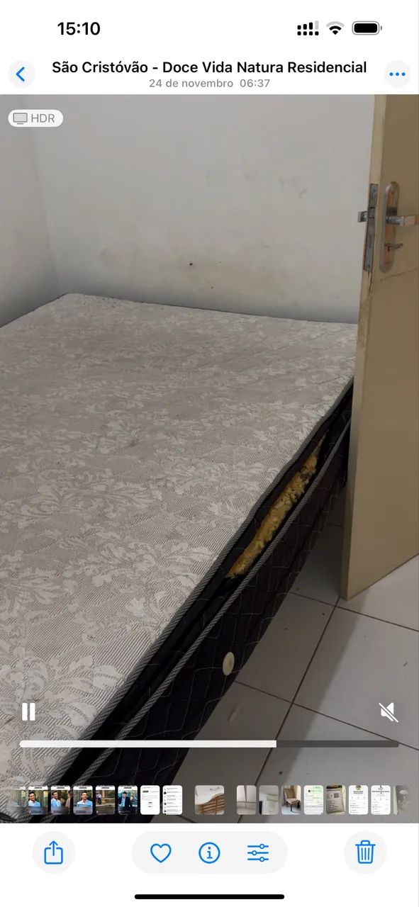 SUPORTE DE CAMA BOX SEM O COLCHÃO .  - Foto 3