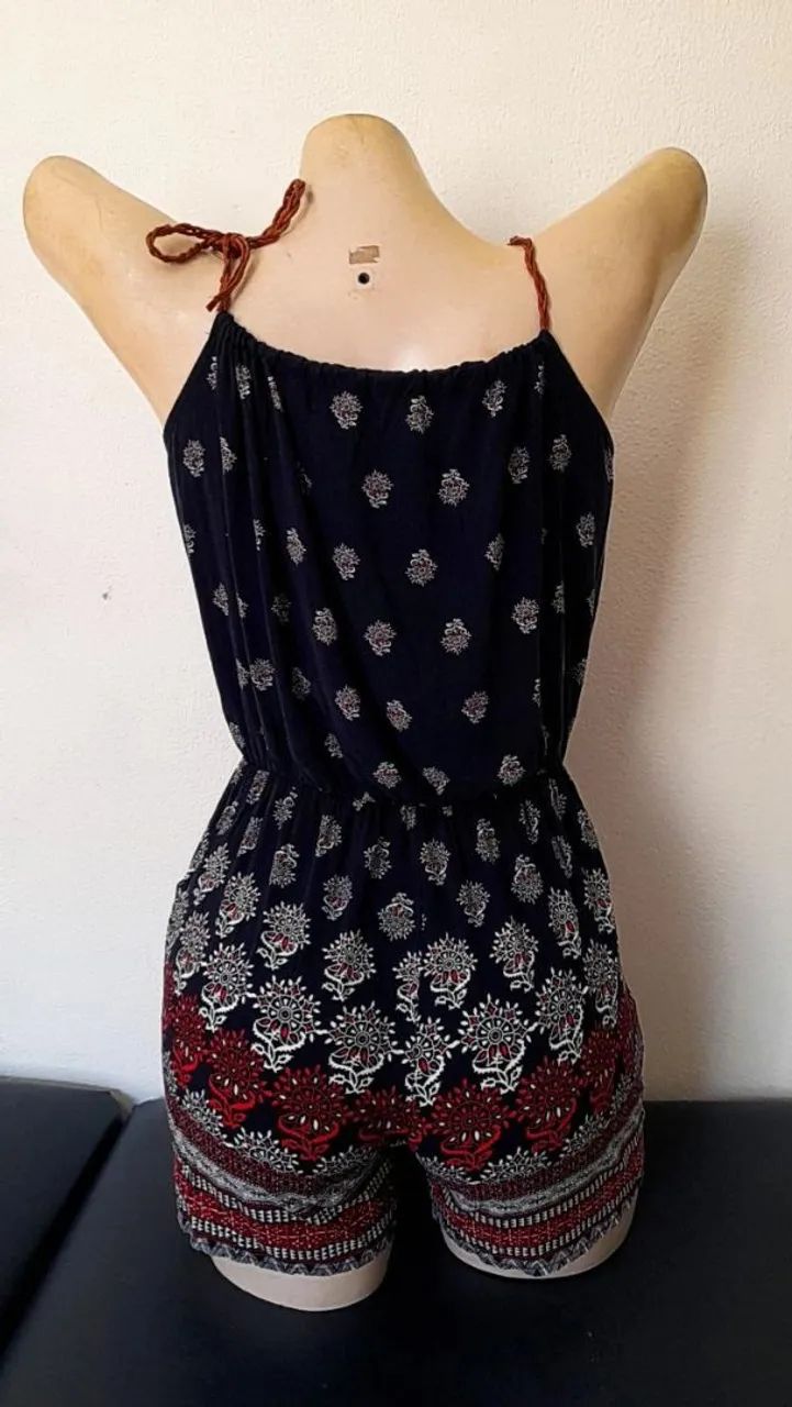 Macacão feminino estampado - Foto 3