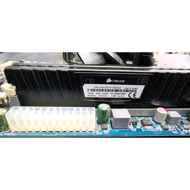 Kit Upgrade Placa Mãe H61 Intel i5 3470 8GB DDR3 SSD 120GB (Usado) - Foto 3