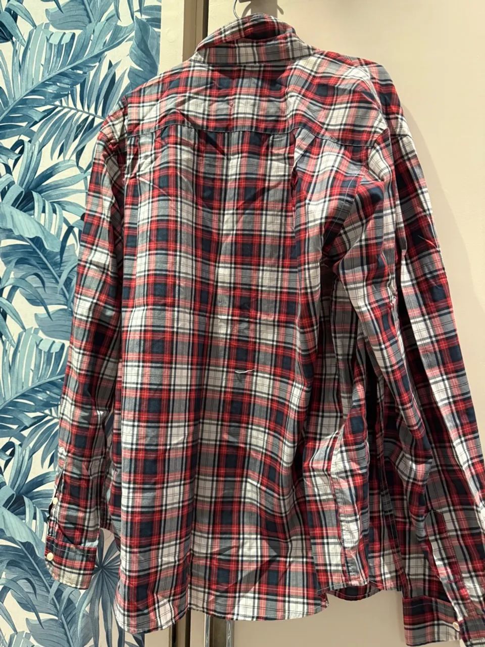 Camisa Xadrez de Algodão - Foto 4