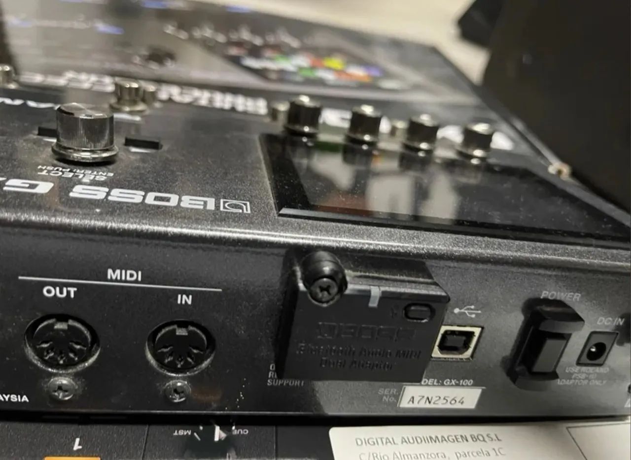 BOSS GX-100 | Pedaleira Processador de efeitos para guitarra e