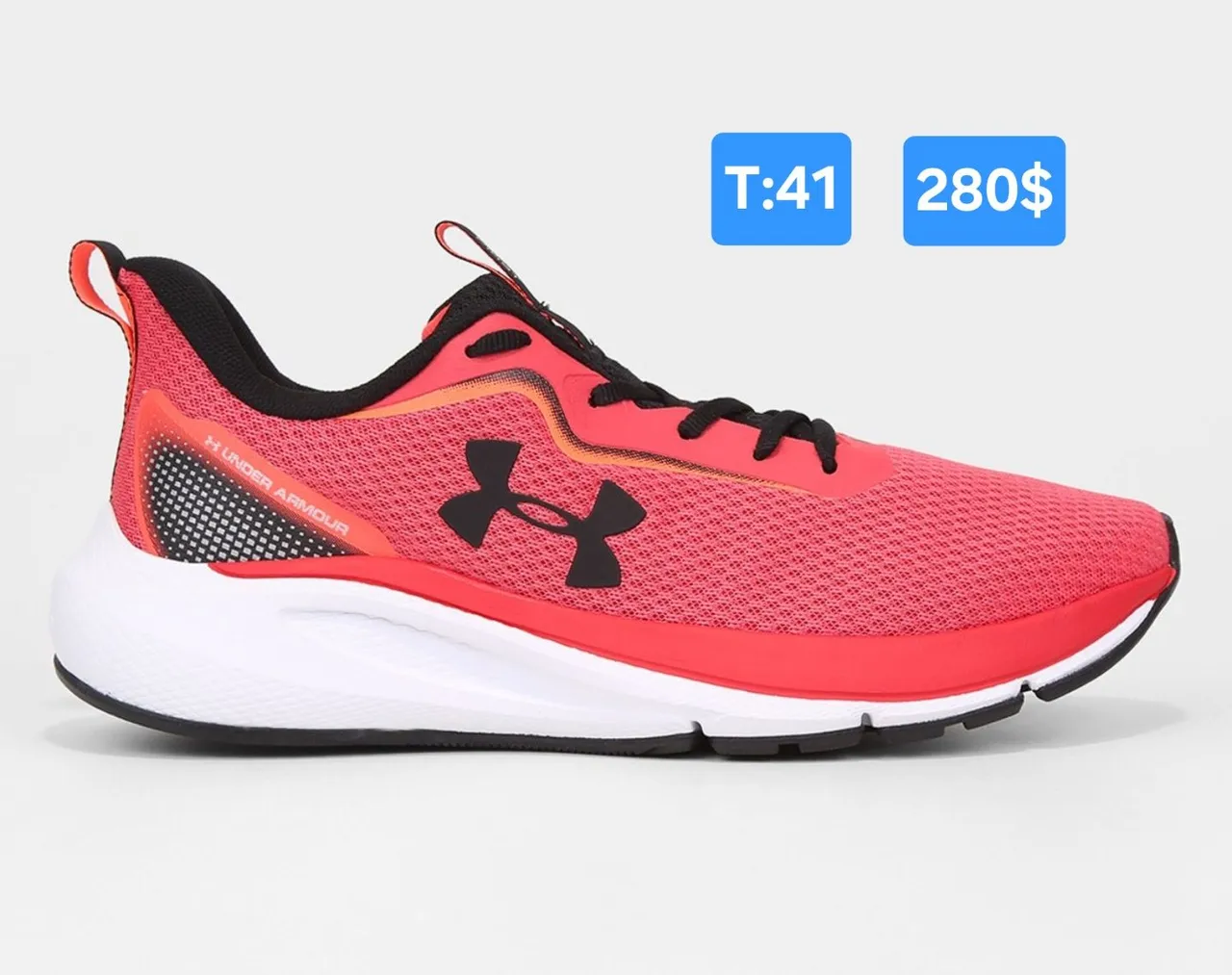 Tênis da Under Armour Charged First original