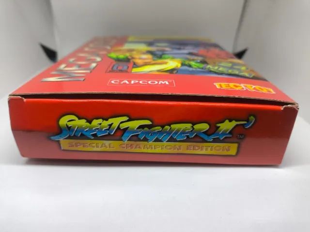 Caixa do Jogo Street Fighter 2 Special Champion Edition para Mega