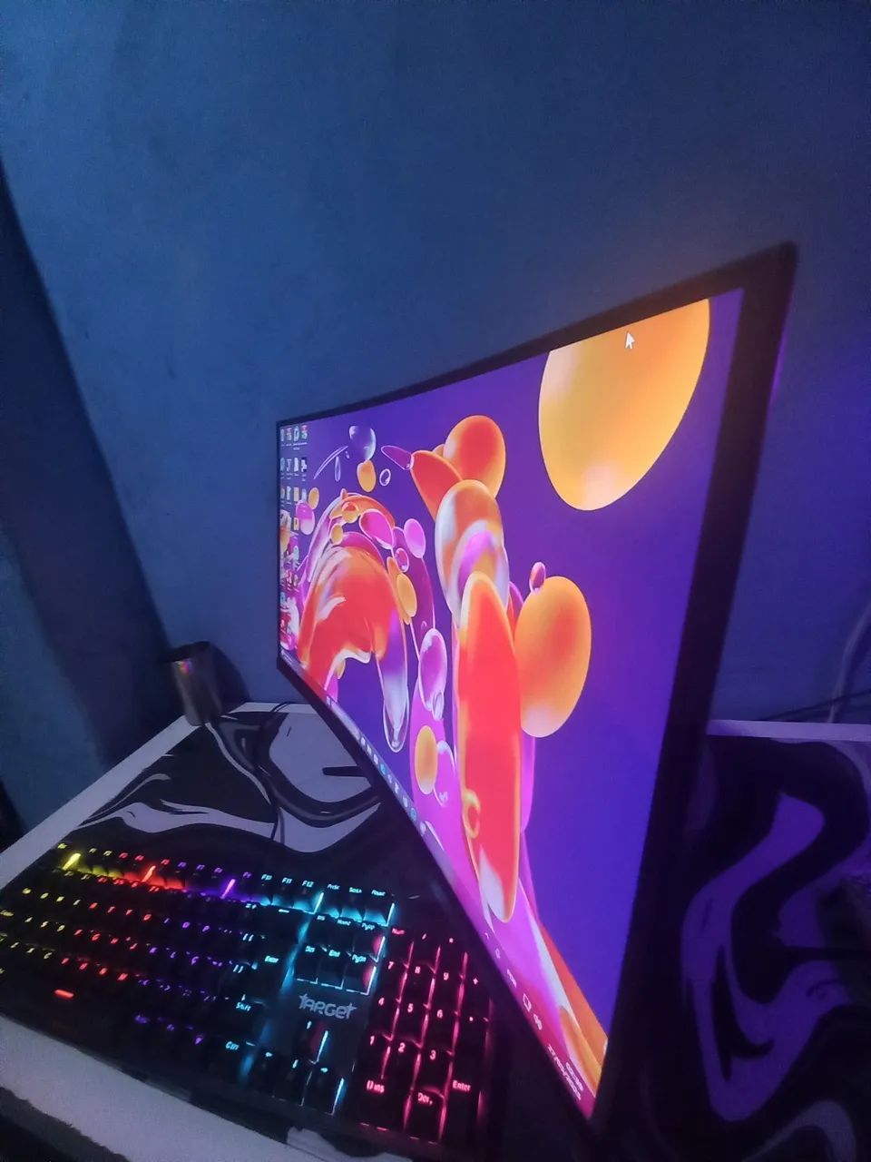 Monitor Mancer valak 180hz Curvo - Foto 2