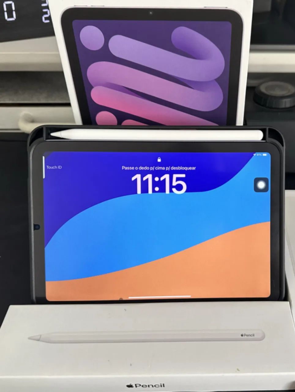 多様な iPad Mini E e Tablets - 2 Pencil Apple + 64gb Wi-fi Roxo 6 iPad本体