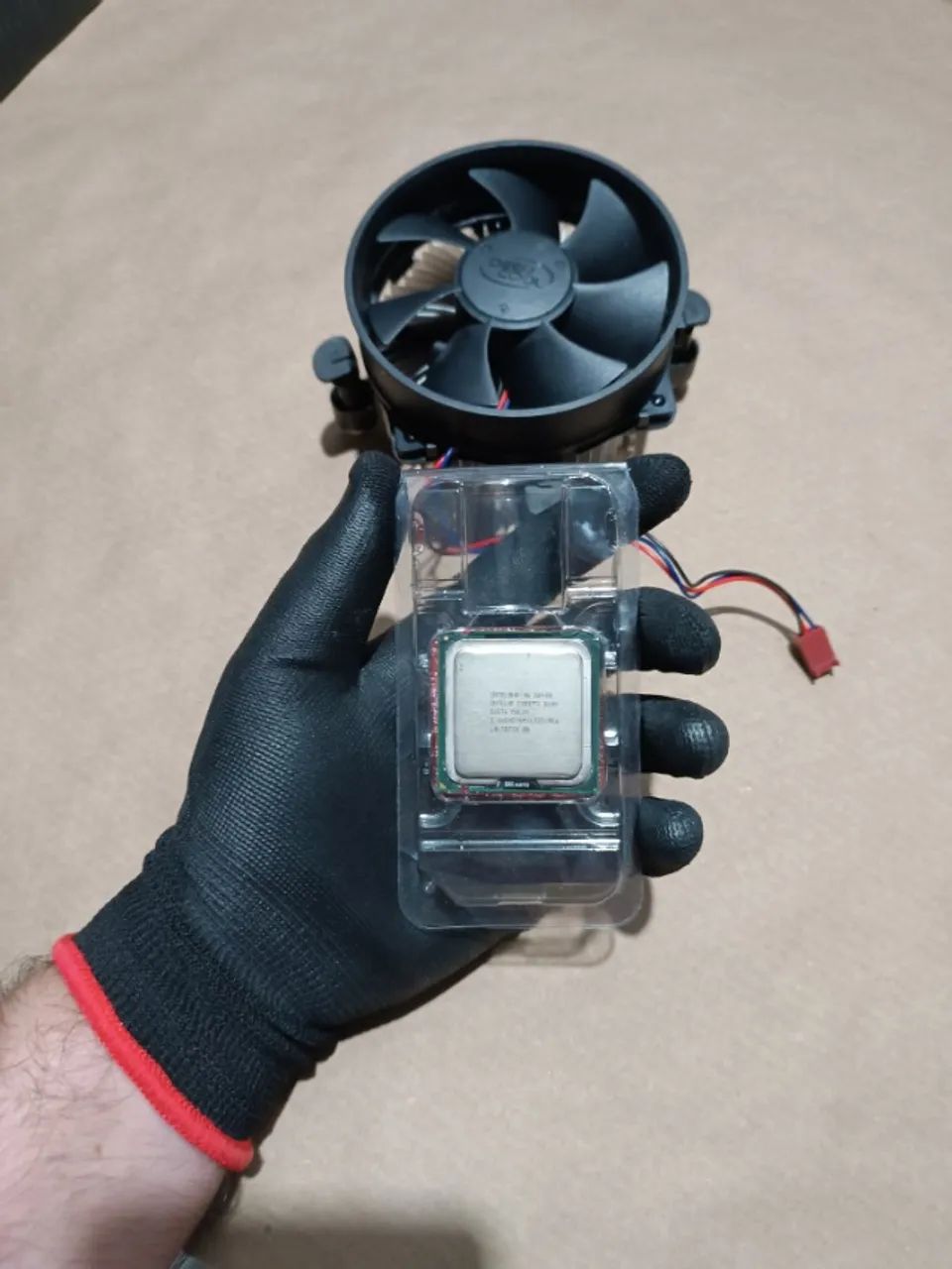 Intel Core 2 Quad Q8400 + Cooler DeepCool LGA775 - Foto 3