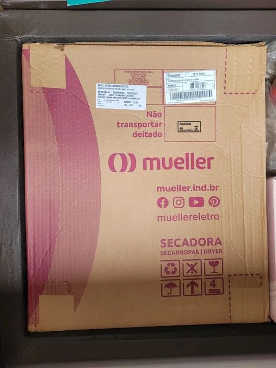 Secadora de Roupas Mueller Solaris Branca