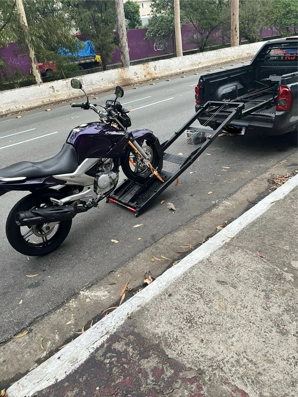 Guincho  automátizada para moto - Foto 4