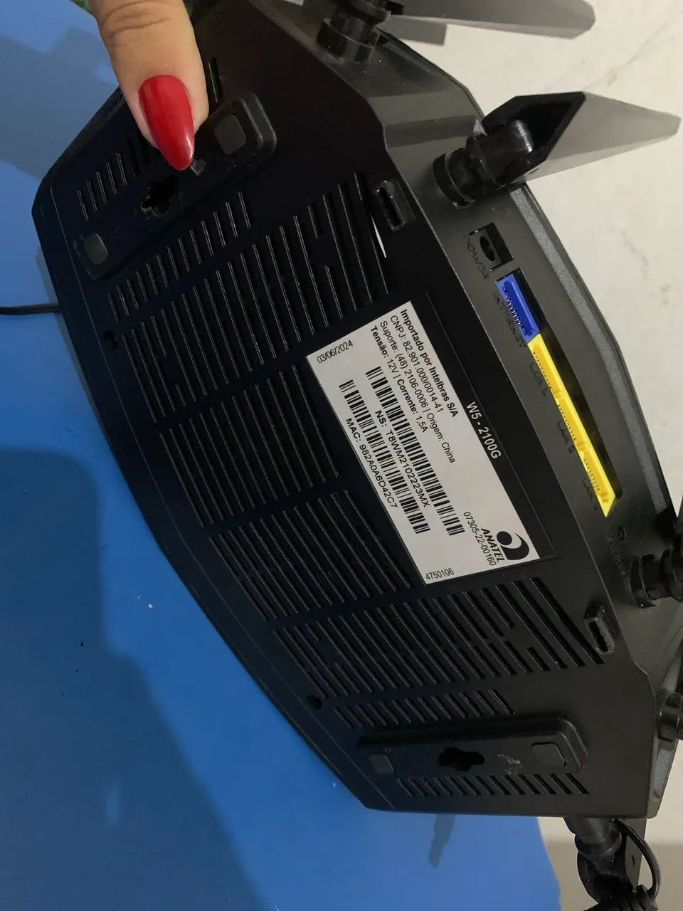 Roteador intelbras 6 antenas 64842097127555124