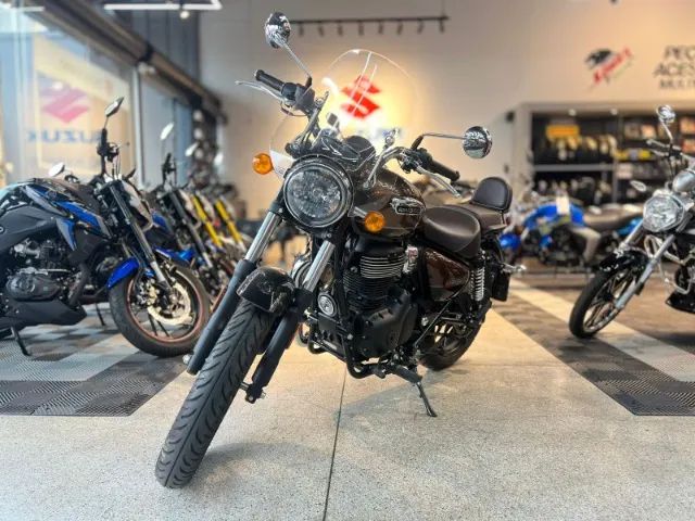 ROYAL ENFIELD METEOR 350 - SUPERNOVA 2023 COM 350  KM - Foto 4