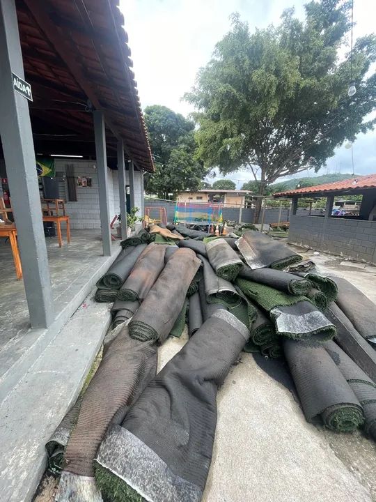 Gramado sintético para campo de futebol - Foto 5