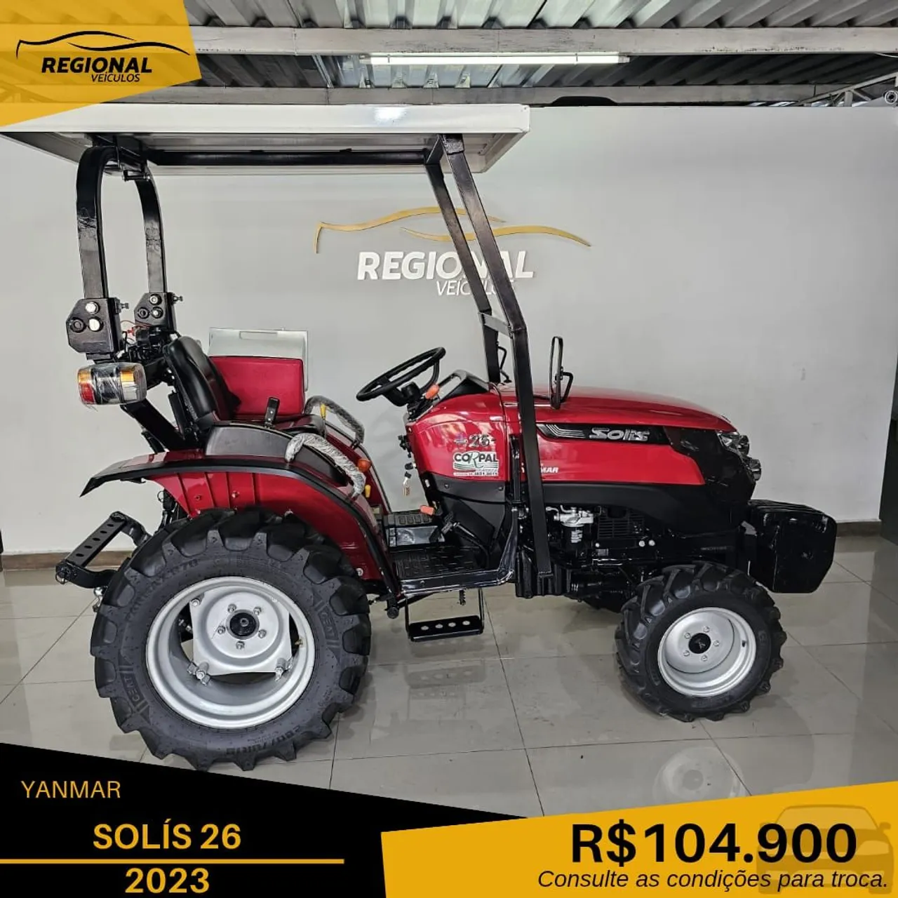 Trator Solis 26 2023 - Novo Ótimo Custo Benefício