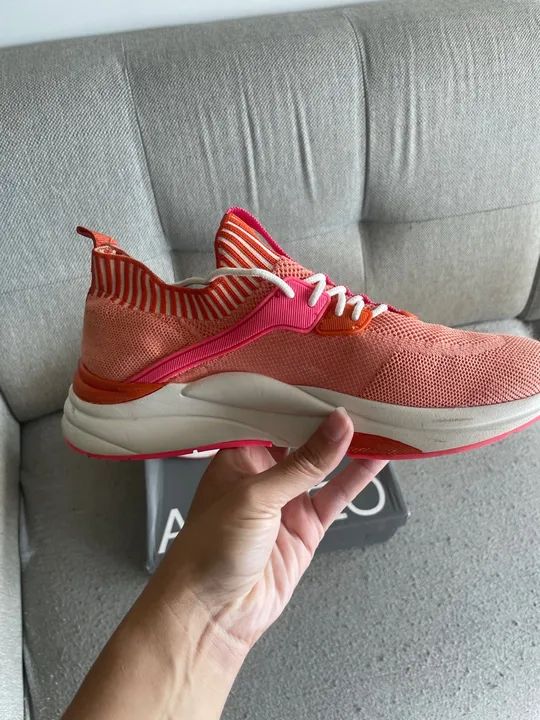 Tênis Arezzo Rosa/Laranja 38 - Foto 3