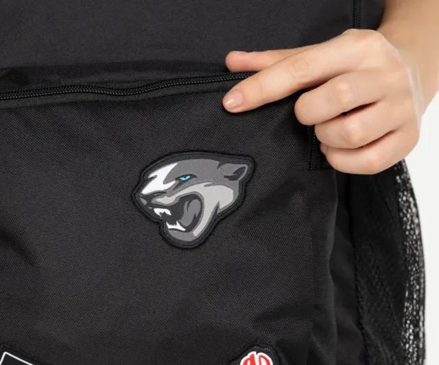 Mochila Patch Backpack Puma - Preta - Foto 5