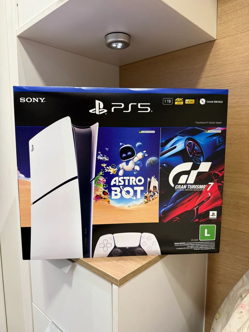 Playstation 5 slim digital lacrado - Foto 3