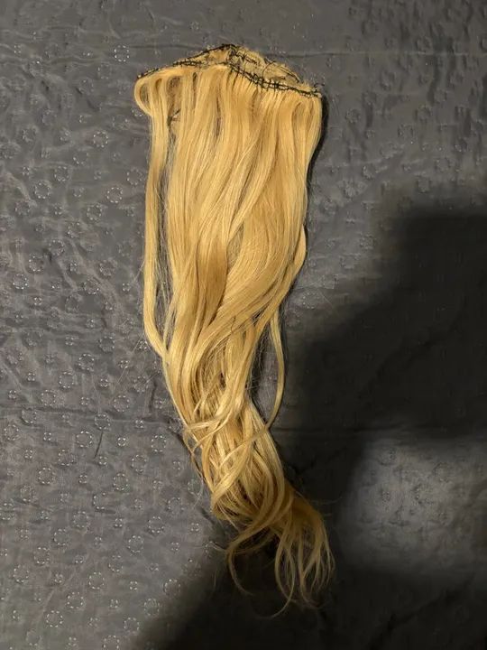 Mega Hair 60g - Cabelo Humano - Loiro Claro - Foto 2