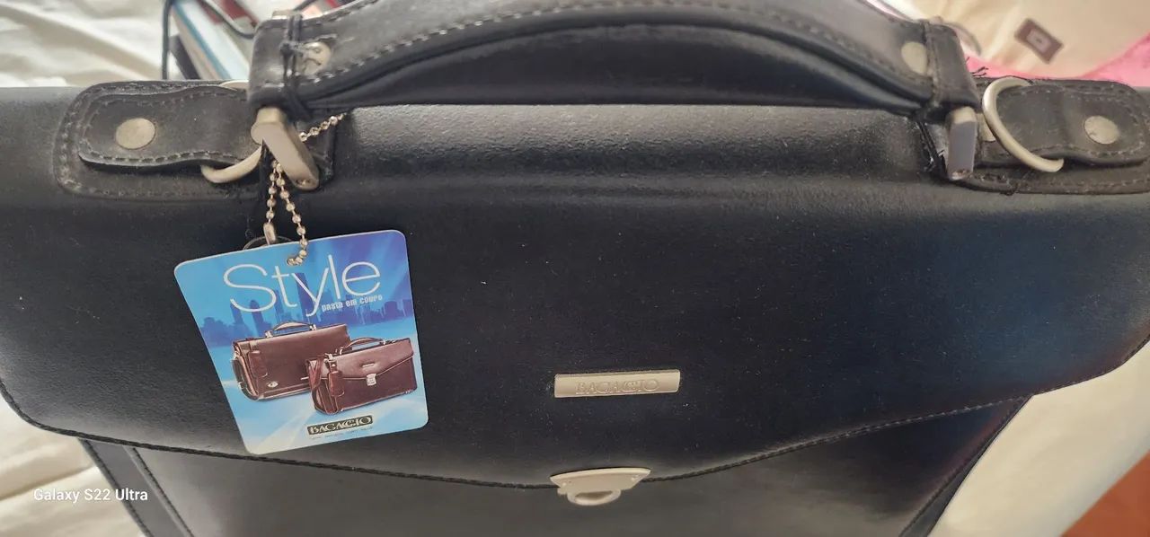 Maleta Executiva Baggagio NOVA EM COURO  - Foto 2