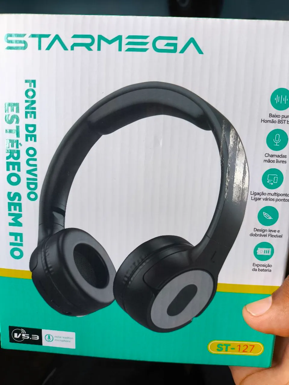 Fone de ouvido Star mega