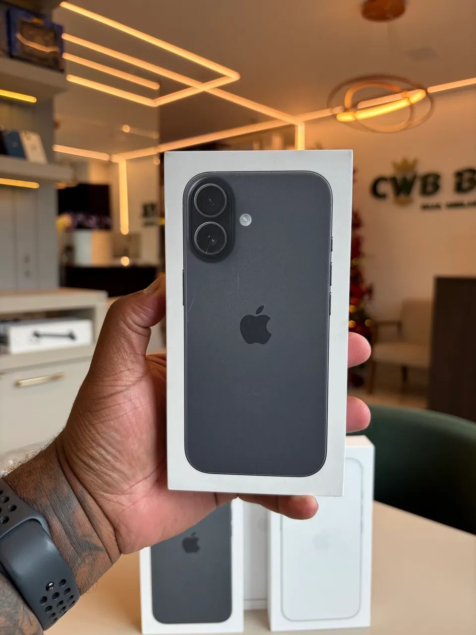 iPhone 17 Preto ou Branco 256GB - Lacrado  - Foto 4
