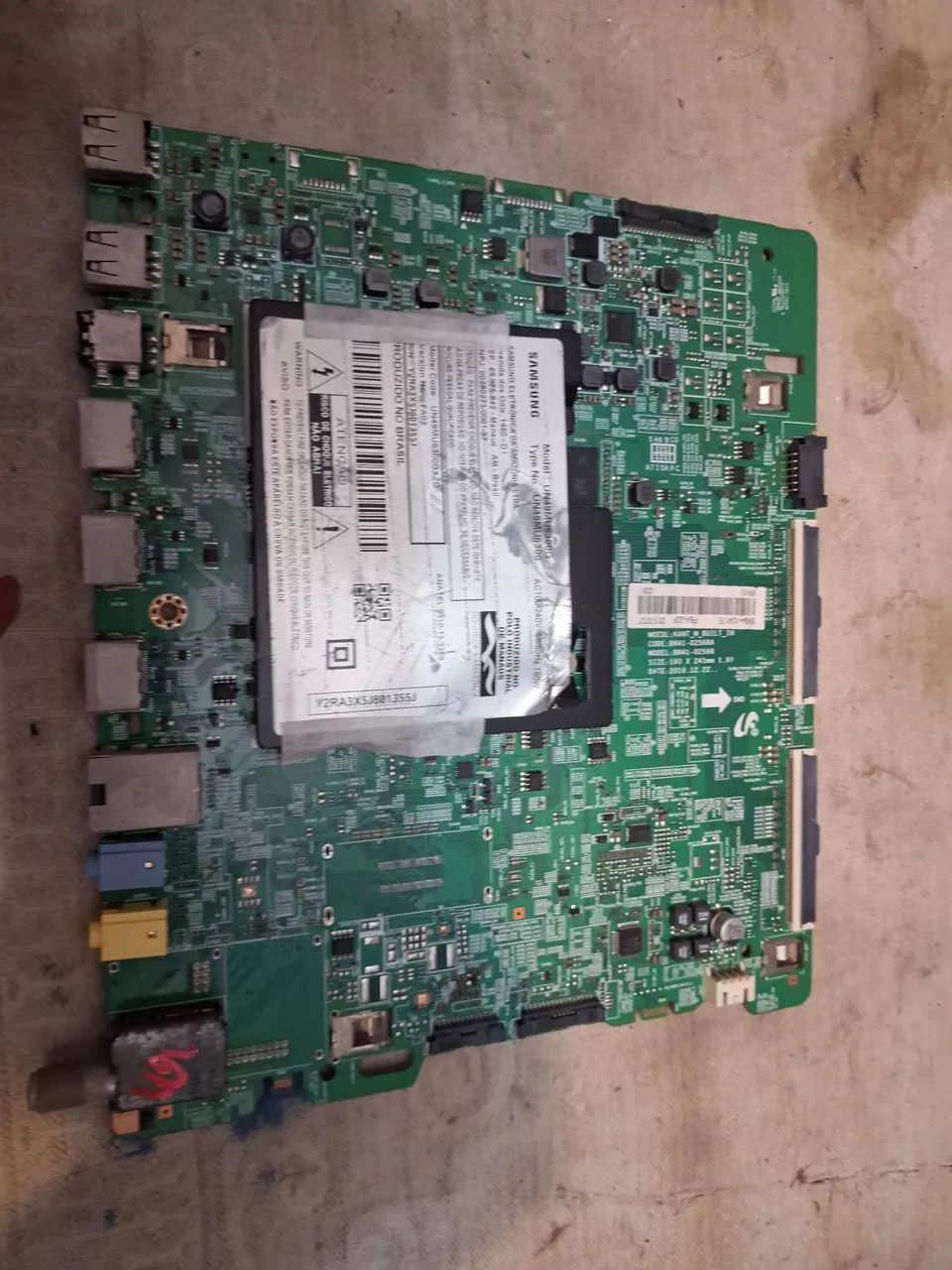 Un49mu6300g .placa principal  samsung  - Foto 2