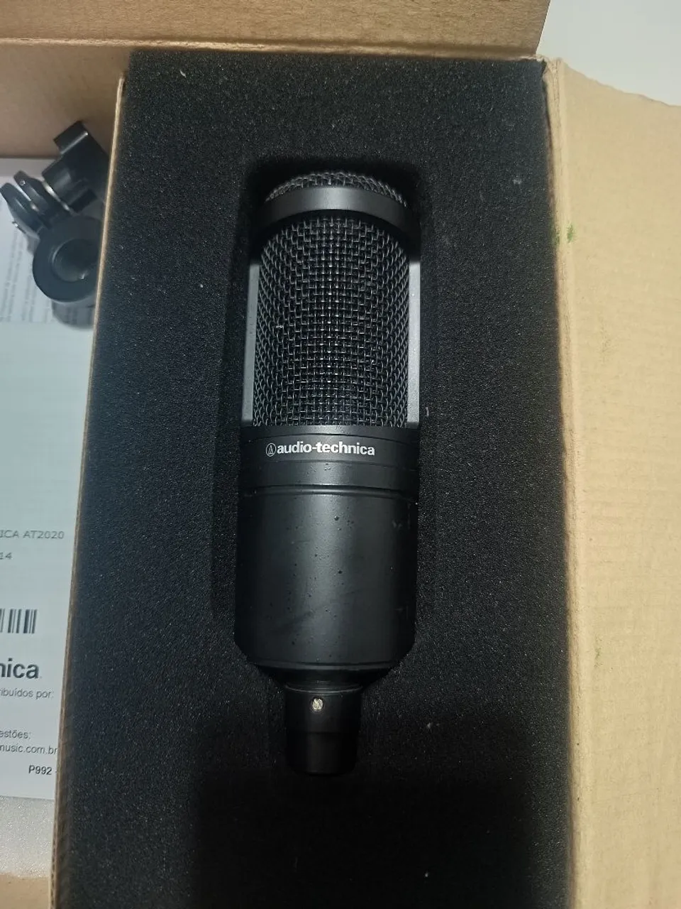 Microfone Condensador Audio Technica AT2020