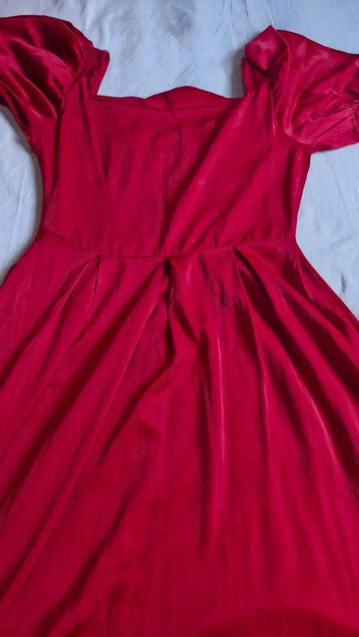 Vestido Vermelho estilo princesa. - Foto 3