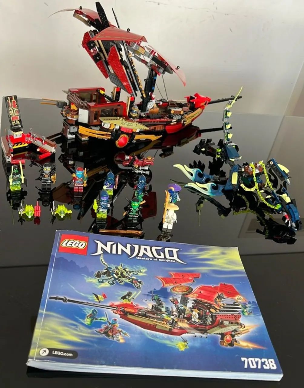 ninjago 70738 lego ninjago barco del destino