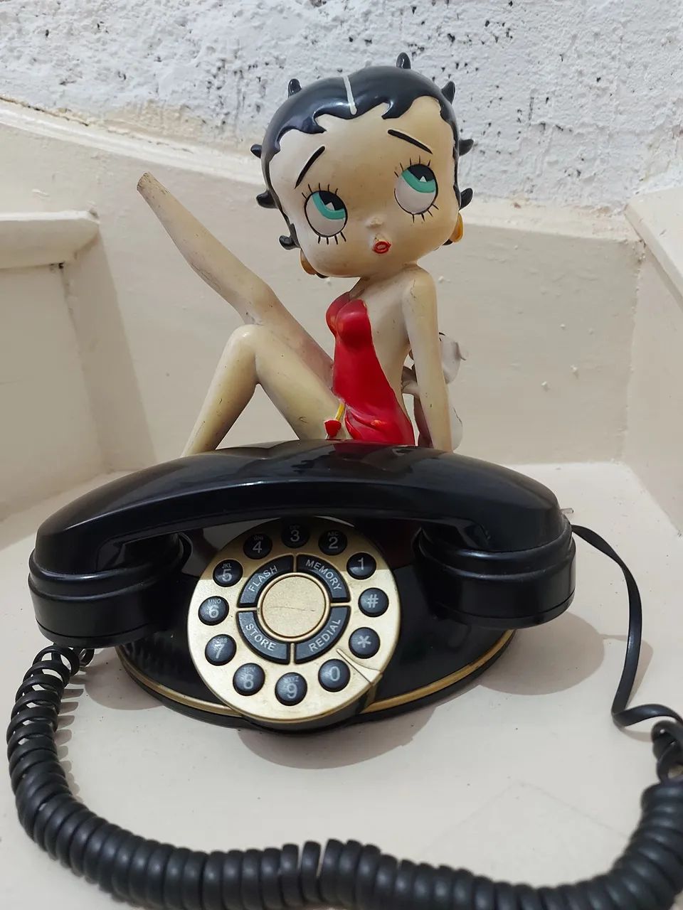 Telefone Antigo da Betty Boop
