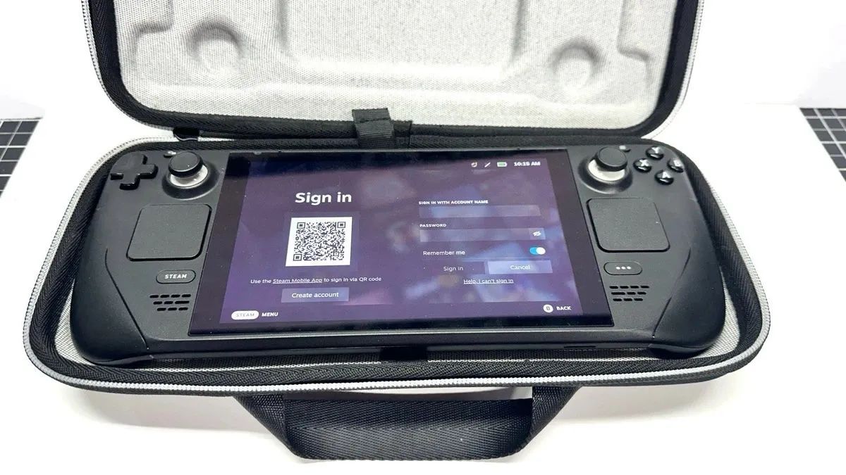 Steam deck 512GB zerado completo! - Consoles de Vídeo Game