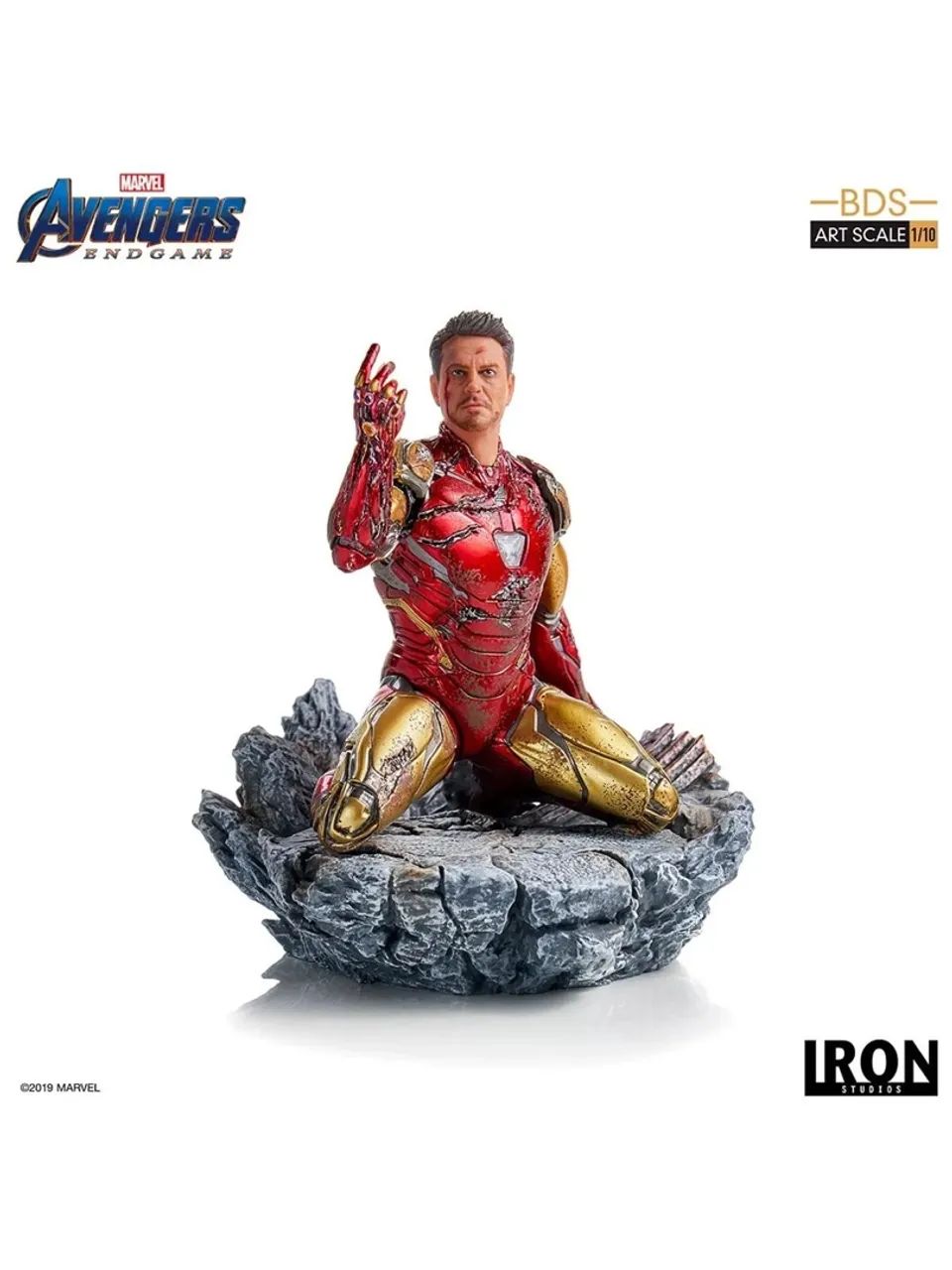 Estátua I am Iron Man - Avengers: End Game - Bds Art Scale 1/10 - Iron Studios  - Foto 3