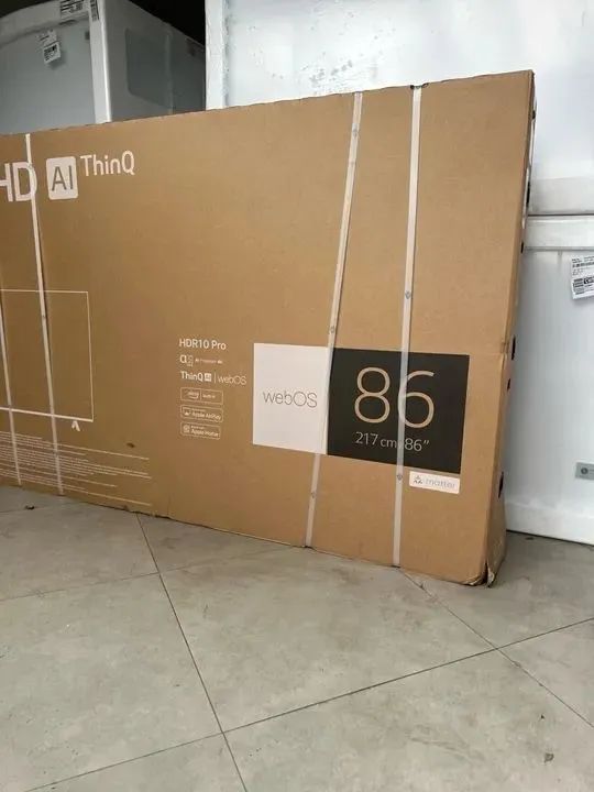 TV LG 85 86 NOVA - Pego troca - melhor que samsung