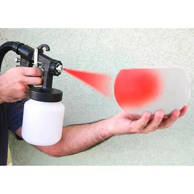 Pistola de Pintura Elétrica Pulverizadora 450W HV500 Intech - Foto 3