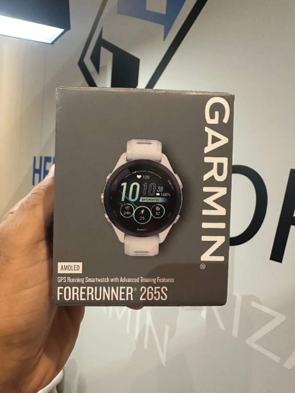 Garmin FR 265s Branco - 42 mm - Com Música