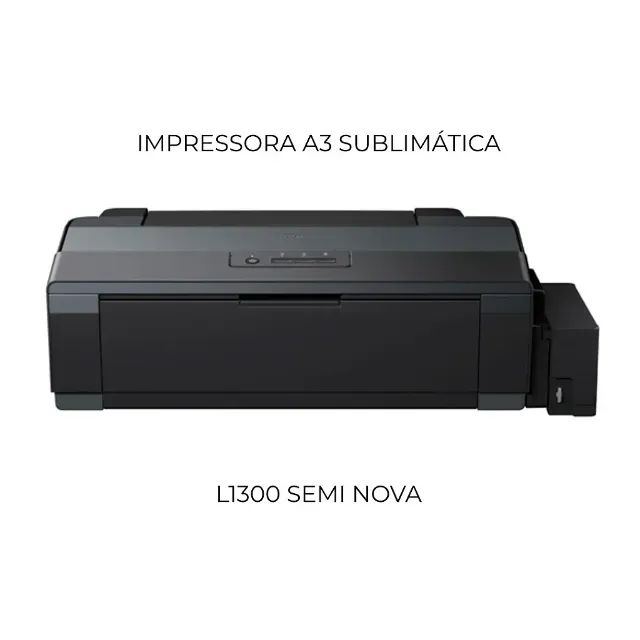 Impressora Epson L1300 Ecotank A3+ Semi Nova - Sublimática - Foto 2