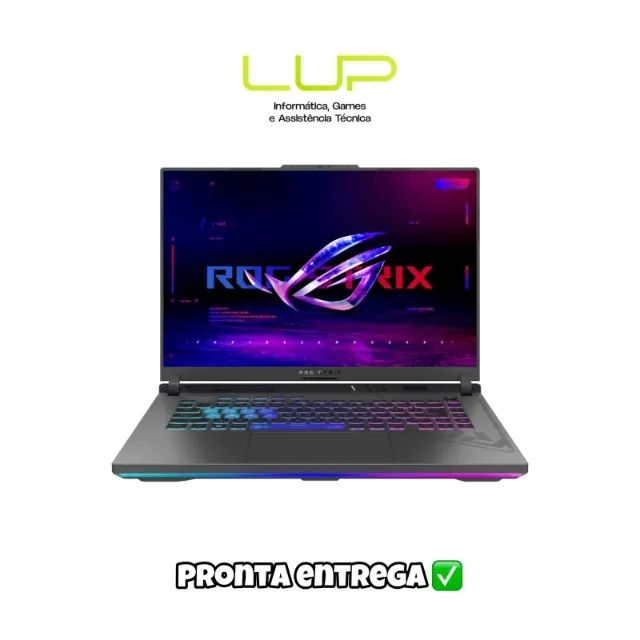 Notebook Gamer Asus Rog G16 Core i9 + Rtx 4060 8gb - entrega (Loja física)