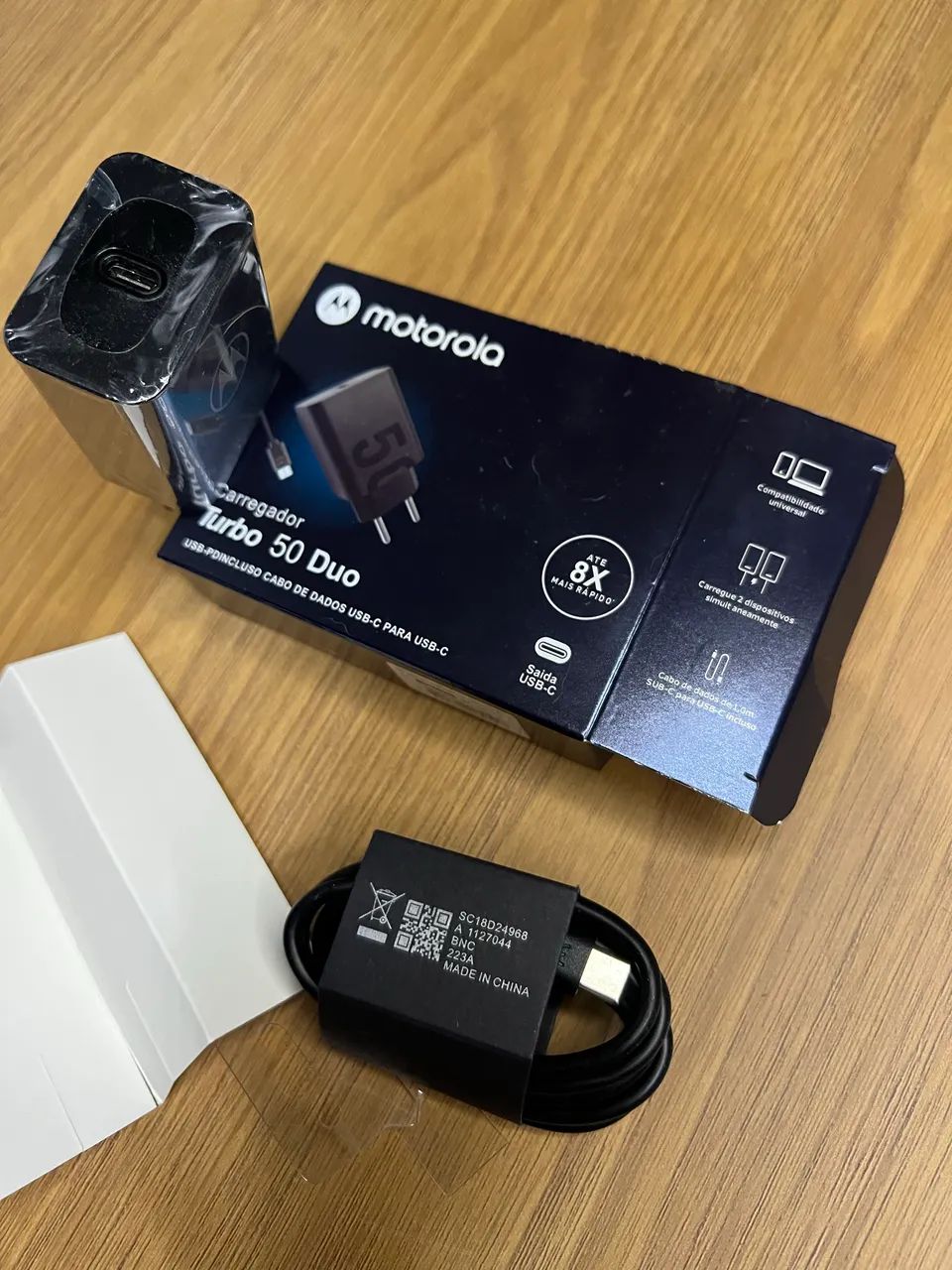 Carregador de parede turbopower 50w usb-c carga rápida  - Foto 2
