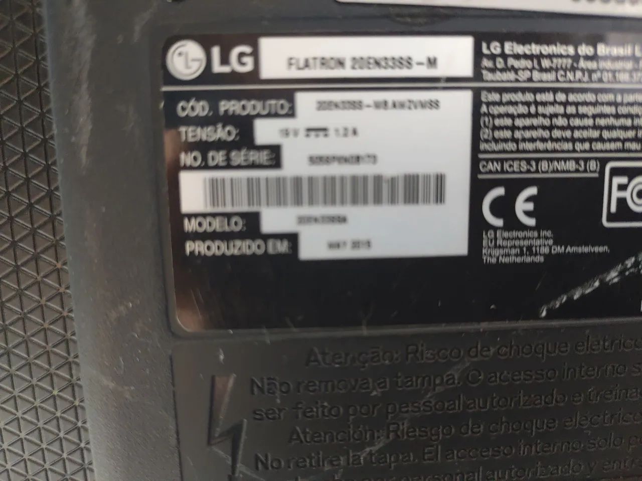 Monitor LG 20 polegadas - Foto 2