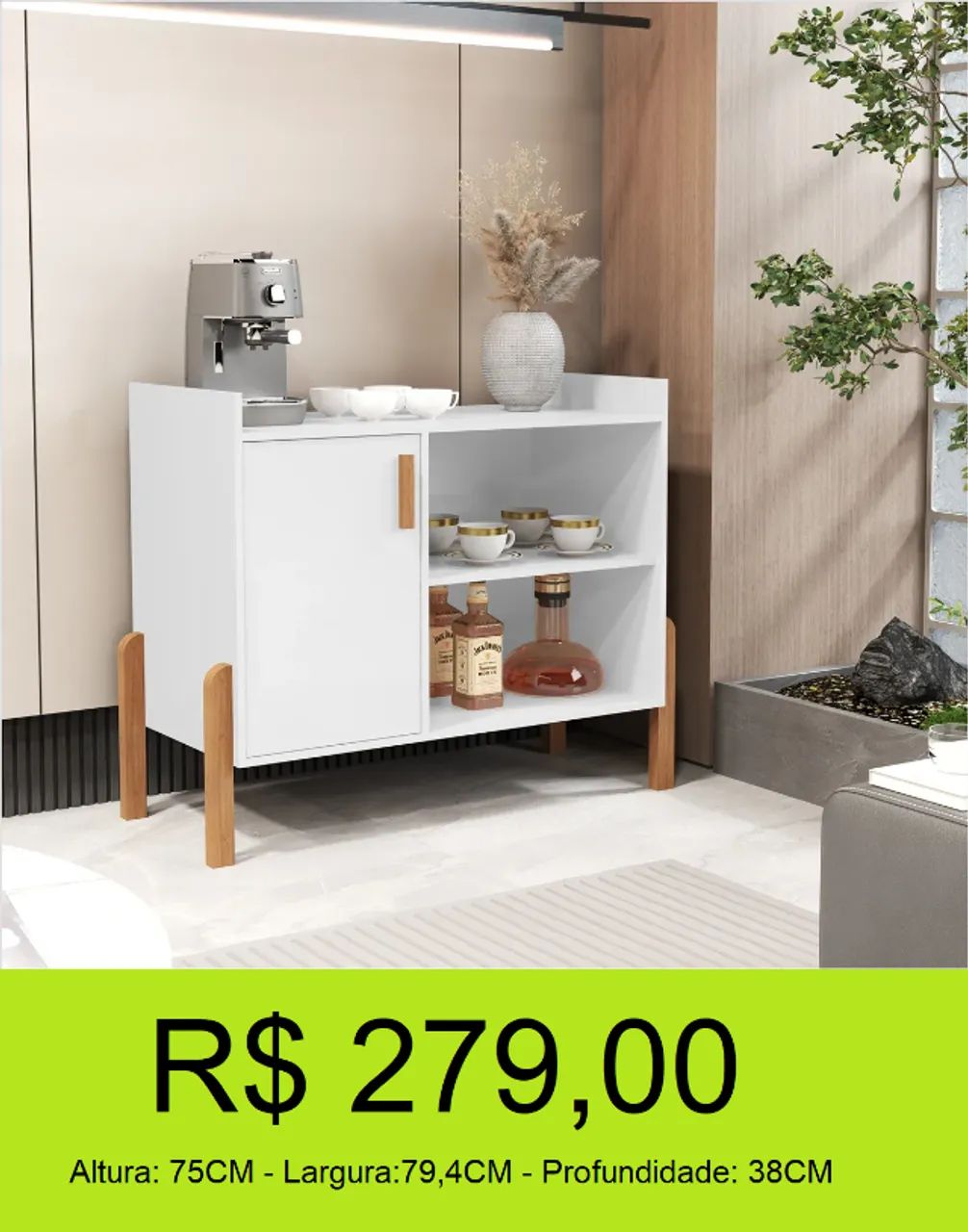 Aparador super moderno Com Design clean - Foto 2