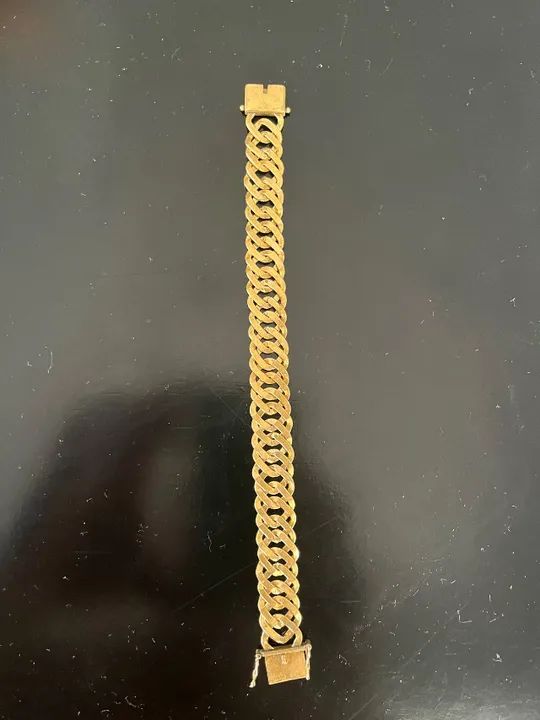 Pulseira de 15 cm de moeda antiga 