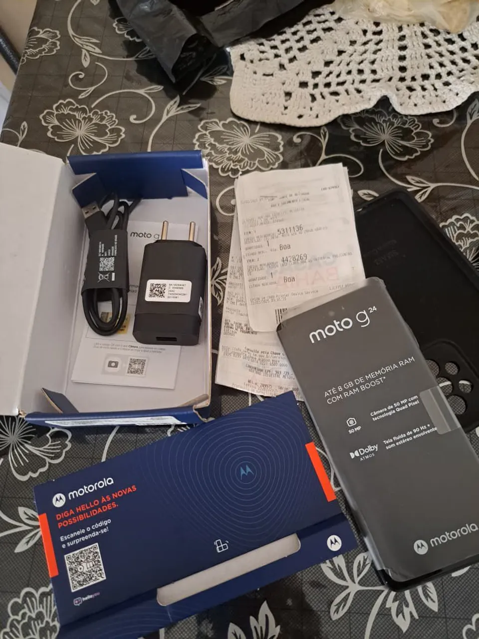 Celular Moto G24 256gb novo